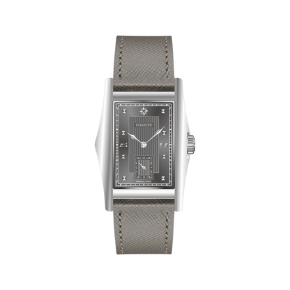 Luxury Gray Mechanical Men’s Watch with Sapphire Glass