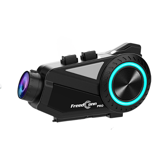 Motorcycle Helmet Intercom 1440P Camera DVR