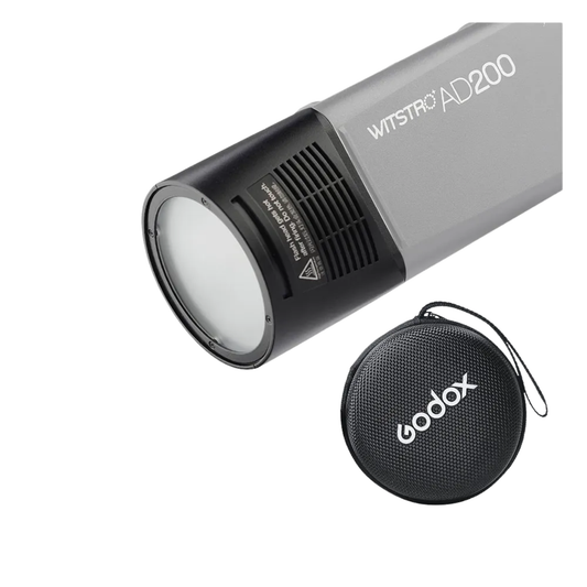 Portable Studio Flash Extension Head with Spiral Tube