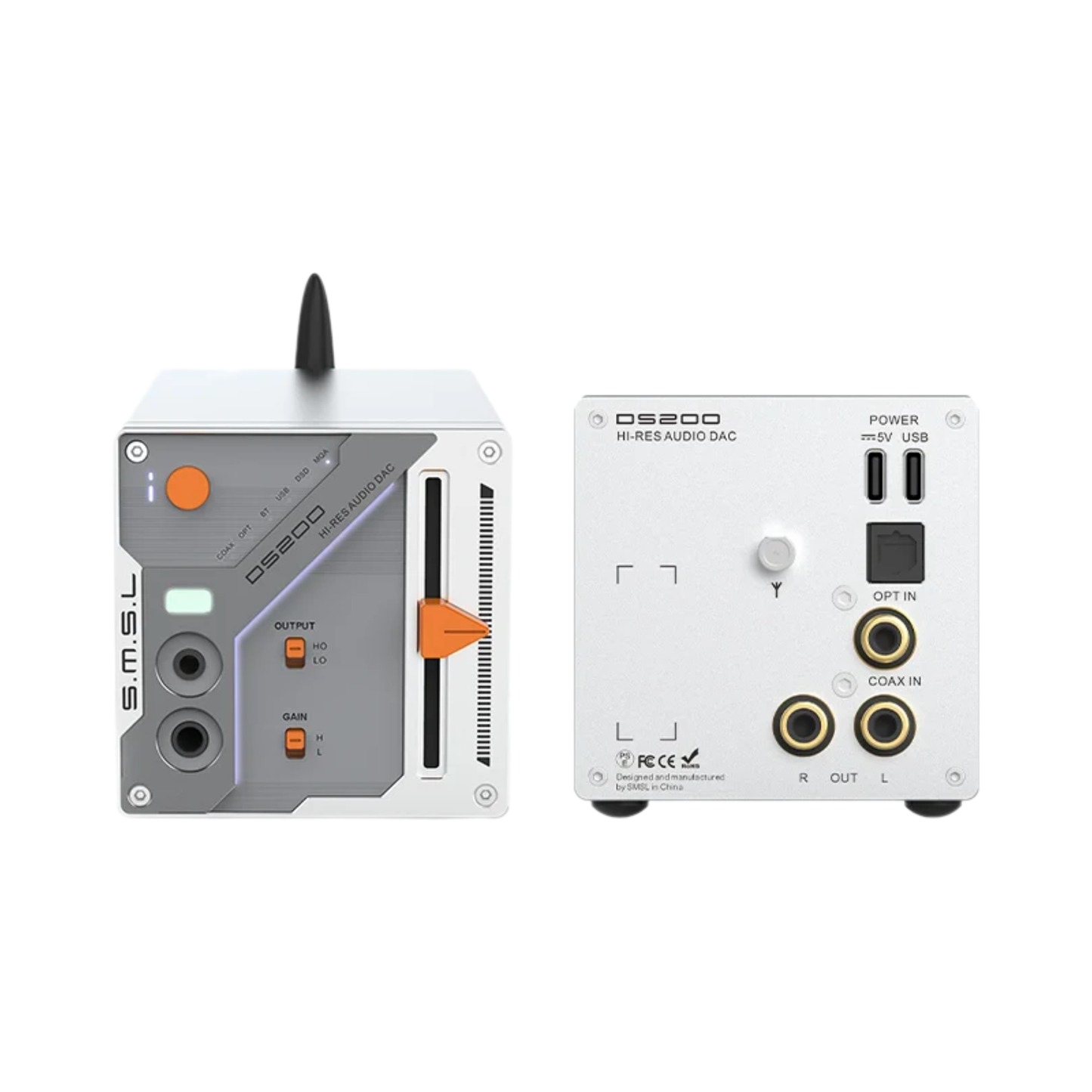 Hi Res Bluetooth Headphone Amplifier with Dual CS43131 Chips