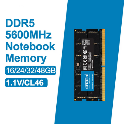 48GB DDR5 5600MHz Dual Channel Laptop RAM for Performance Laptops