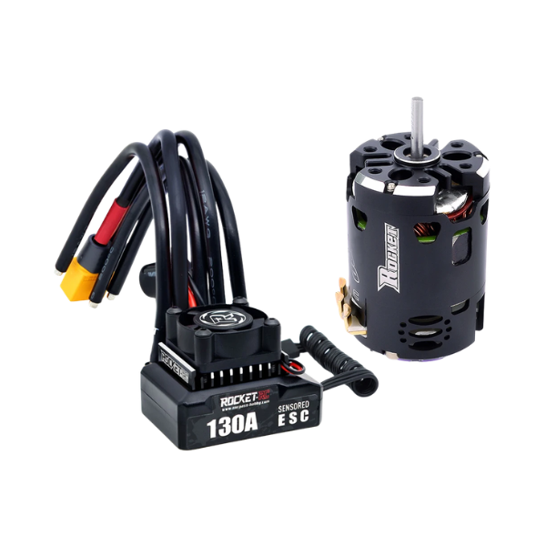 Brushless Sensored RC Motor ESC Combo 130A 17.5T