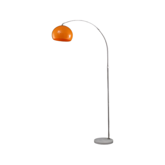 Large Orange Floor Lamp 3 Color Mood Lighting Modern Minimalist