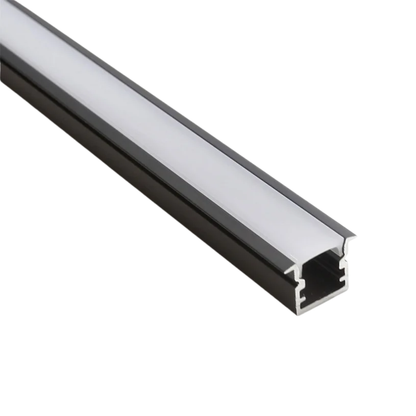 Cold White 100CM LED Wardrobe Lights Black 10pcs