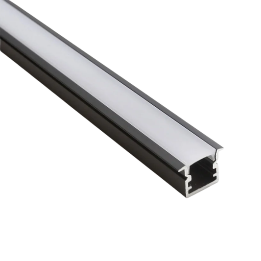 Cold White 100CM LED Wardrobe Lights Black 10pcs