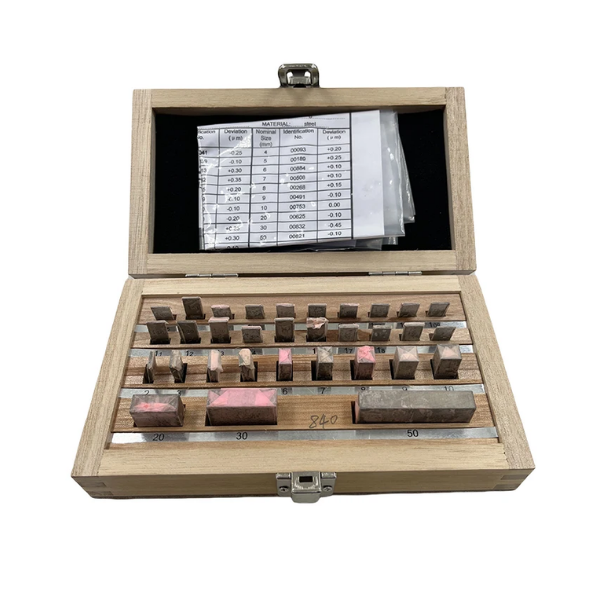 32 Piece 0 Grade Gauge Block Set High Speed Steel