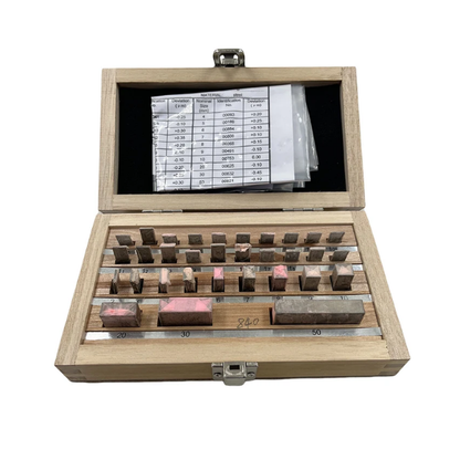 32 Piece 0 Grade Gauge Block Set High Speed Steel