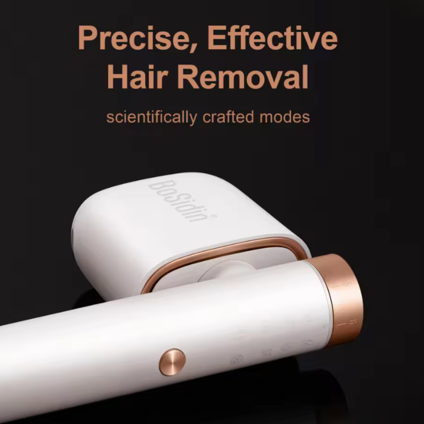 White IPL Hair Removal System with Skin Rejuvenation Function
