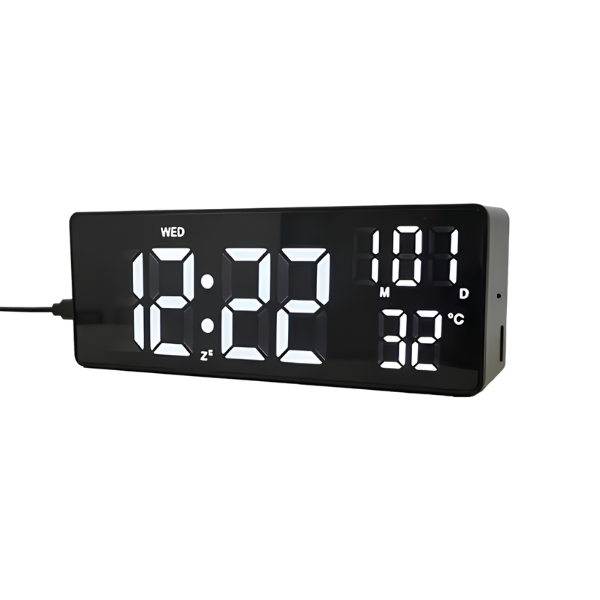 1080P WiFi Digital Clock Camera with App Control