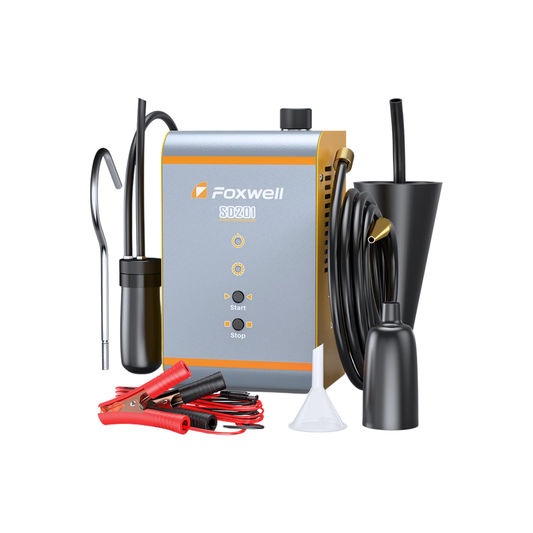 Portable Vehicle Smoke Tester with Built-In Air Compressor
