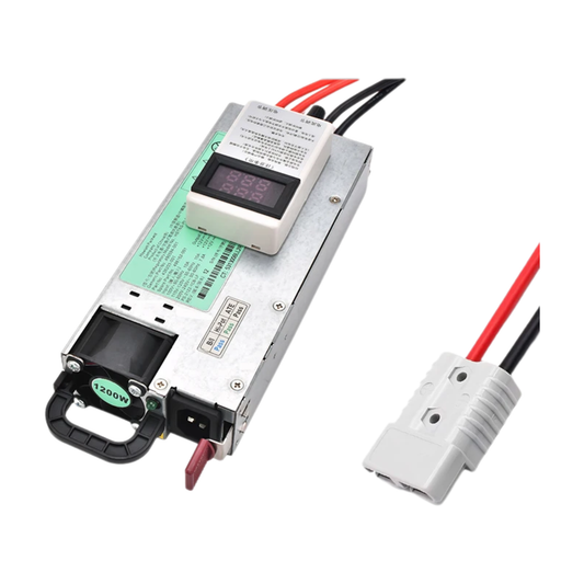Portable 100A Solar Battery Charger with Anderson Connector