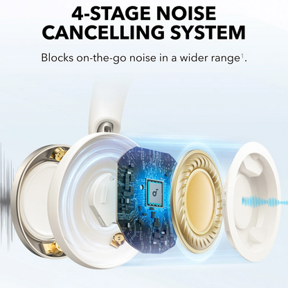 Wireless Gaming Headset with Hi-Res Audio and ANC