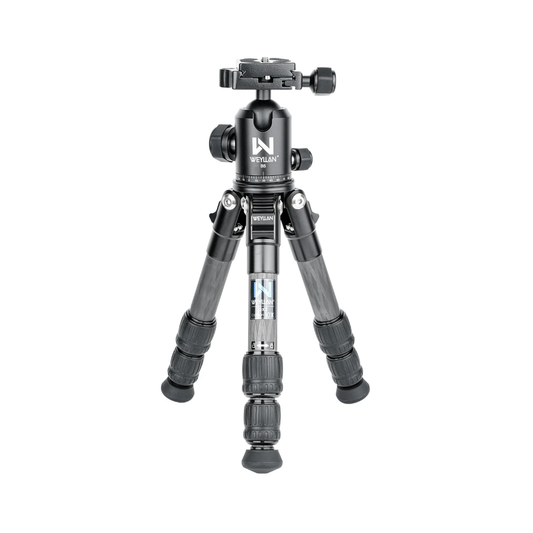 Portable Carbon Fiber Mini Camera Tripod Lightweight Travel Table Stand