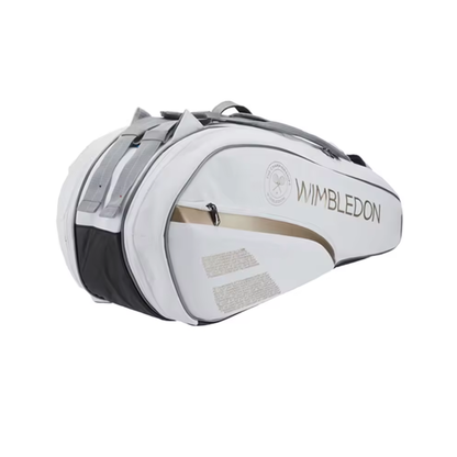 Compact 6-Racquet Tennis Bag with Dual Carry Handles and Straps