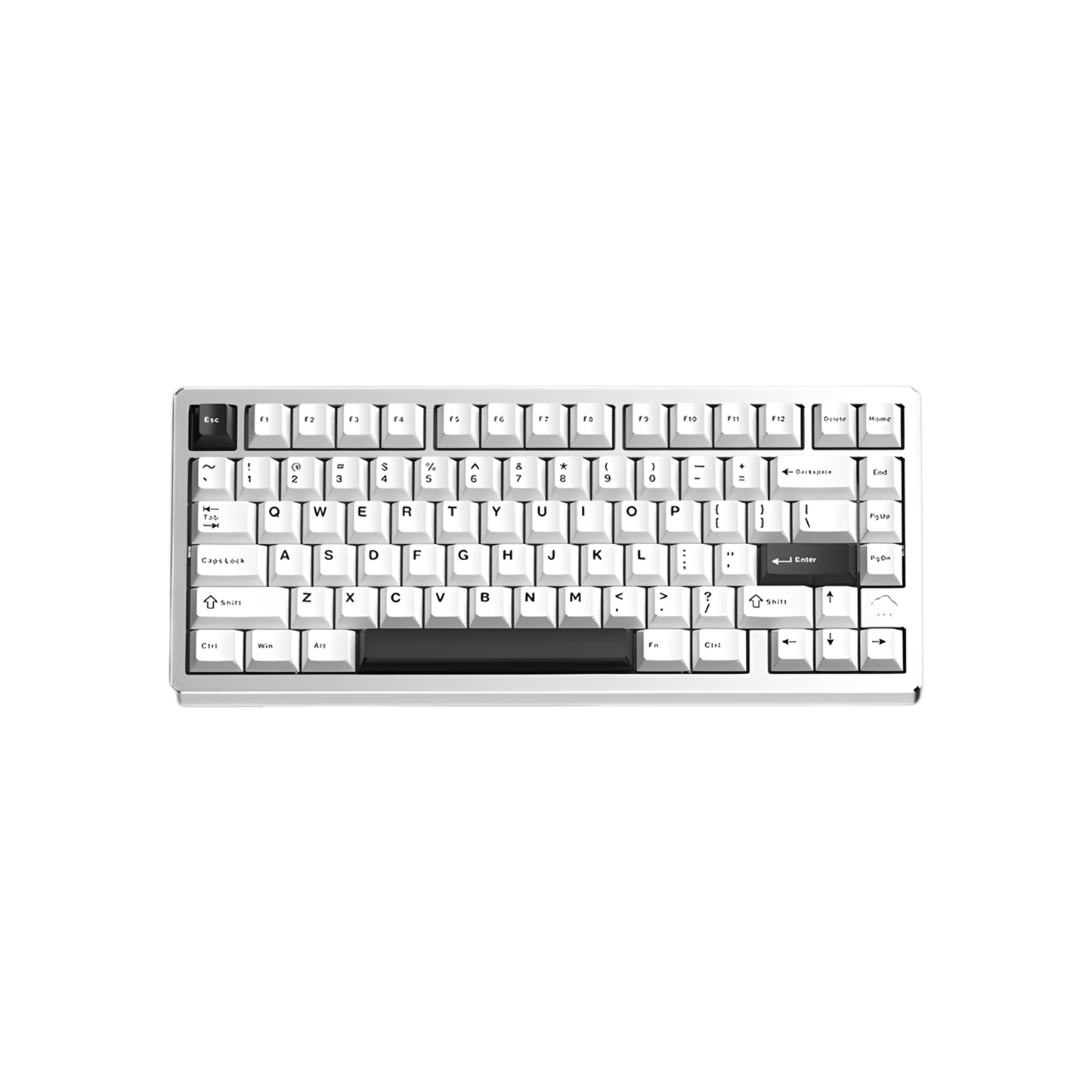 Wireless Mechanical Keyboard Aluminum Frame No RGB