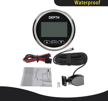 BS Digital Depth Gauge with Transducer for Yachts