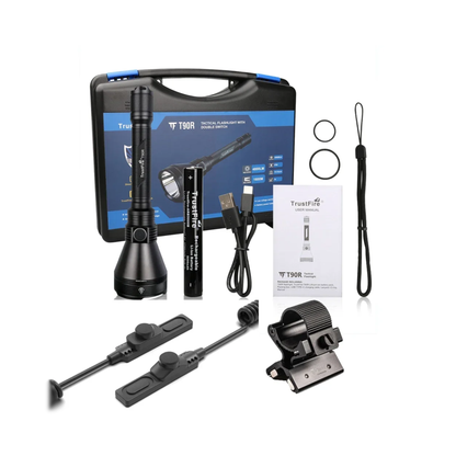 Ultra Tactical LED Flashlight High Power Hunting Kit