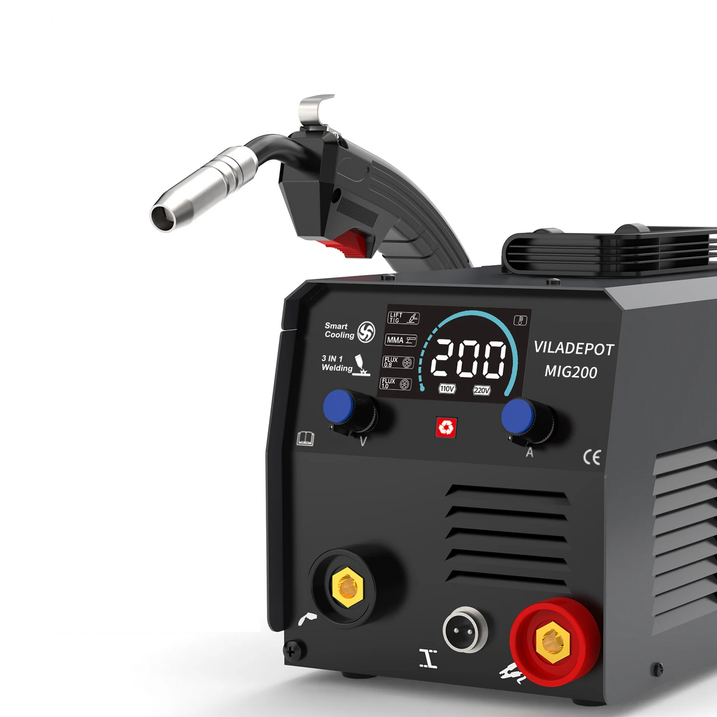 3-in-1 MIG MMA TIG Gasless Welding Machine