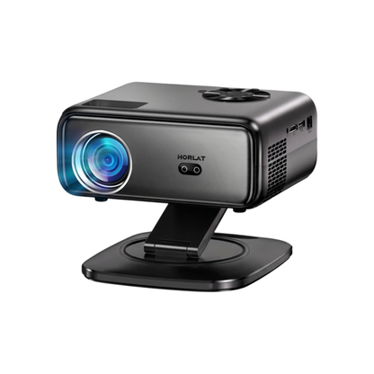 Portable 800 ANSI 1080P Mini Projector WiFi6 with Stand