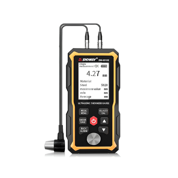 Ultrasonic Thickness Gauge Metal Steel Pipe Wall Tester