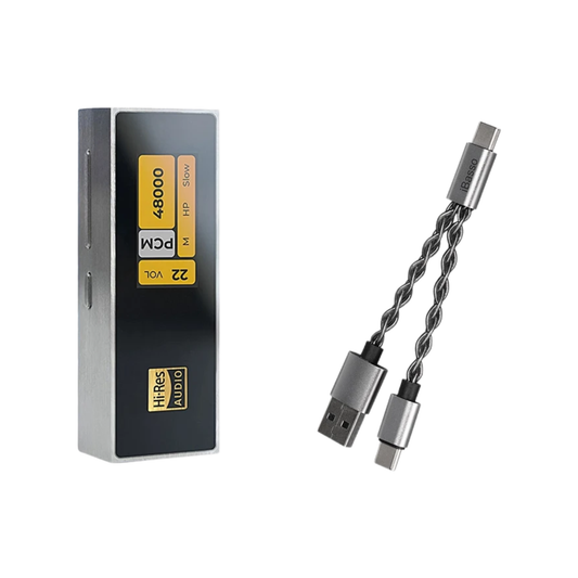 Portable USB DAC Amplifier 4.4mm Balanced with Cable