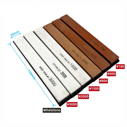 Advanced Knife Sharpener with Interchangeable Grindstones Set