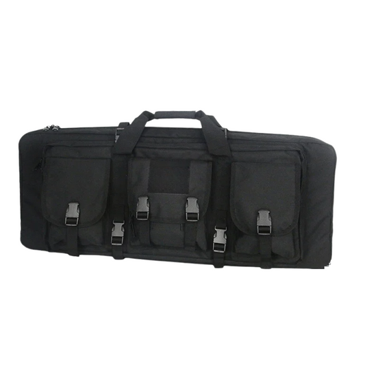 Heavy Duty Tactical Gun Case Double Rifle Backpack Molle