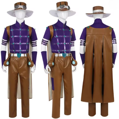 Spin Master Gyro Zeppli Cosplay Costume with Hat and Cloak