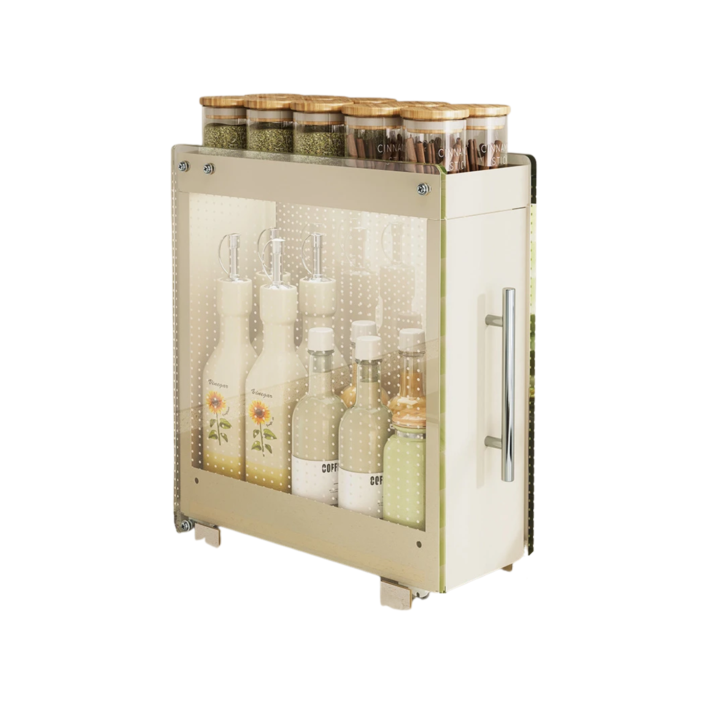 Small 2-Layer Countertop Spice & Seasoning Rack