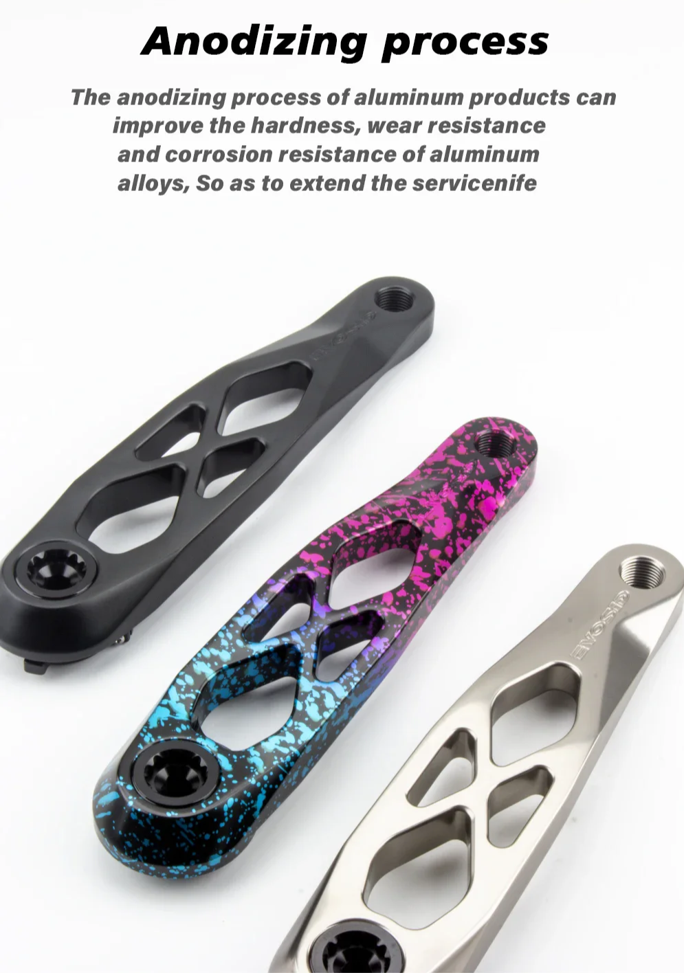 175mm Rainbow MTB Crank Ultralight Mountain Bike