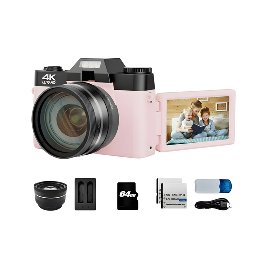 Photography and Video Camera 48MP 64GB Storage