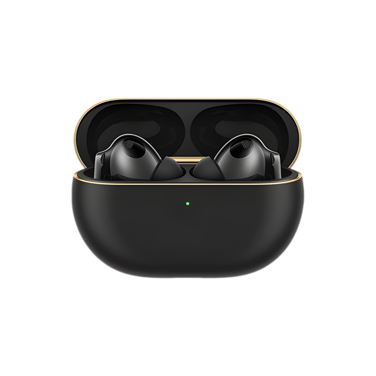 Black True Wireless Earbuds High-Res Sound Noise Cancelling