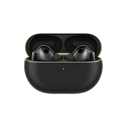 Black True Wireless Earbuds High-Res Sound Noise Cancelling