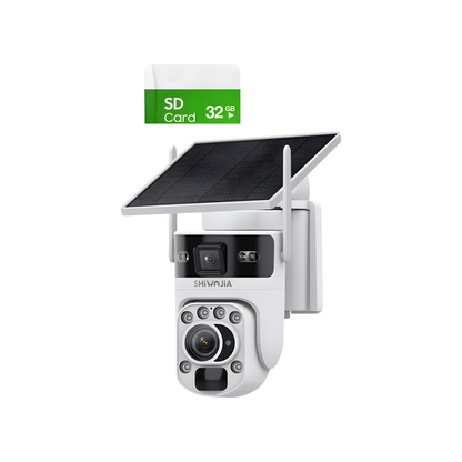 Smart 12MP WiFi Security Camera with Motion Detection 32GB