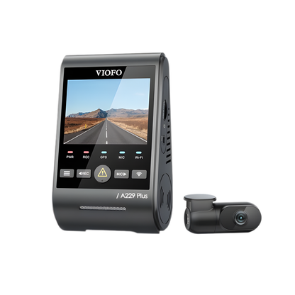 2 Channel 2K HDR Car Dash Camera with GPS 64GB
