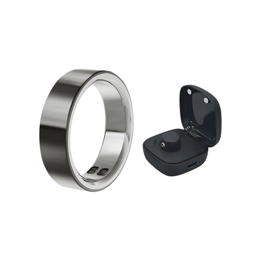 Men Stainless Steel Smart Ring Vibration Alert 10