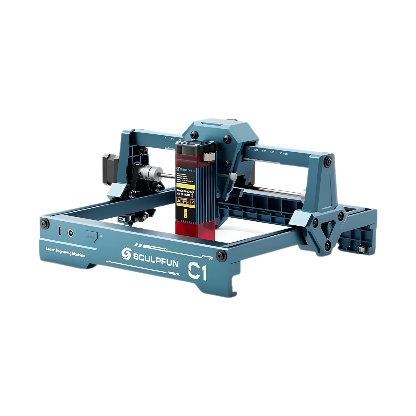 Portable Mini Laser Engraver LightBurn Compatible for Wood and Leather