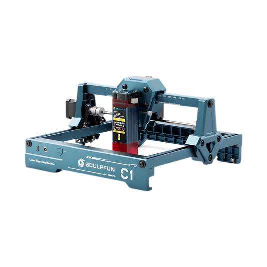 Portable Mini Laser Engraver LightBurn Compatible for Wood and Leather