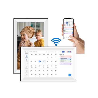 15.6" 3-in-1 Smart WiFi Photo Frame Touchscreen