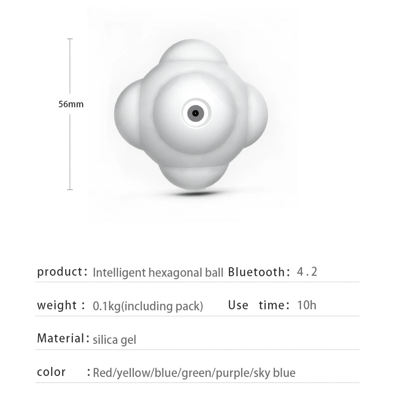 Smart Reaction Ball Set Five Pack for Reflex and Speed