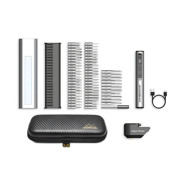 Cordless Electric Precision Screwdriver 5-Gear Magnetic Bit Set