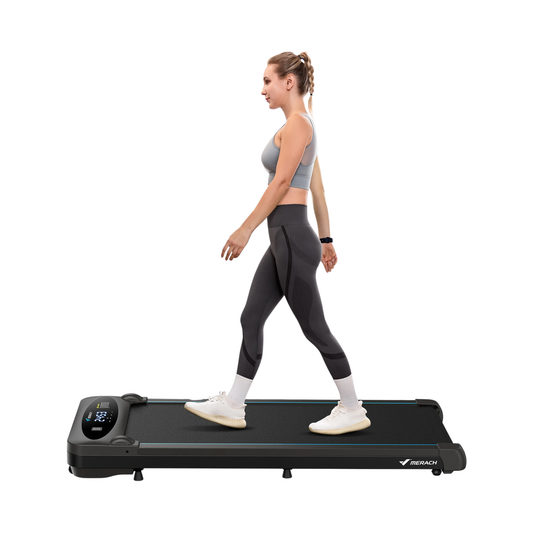 Portable Under Desk Treadmill with Remote and LED