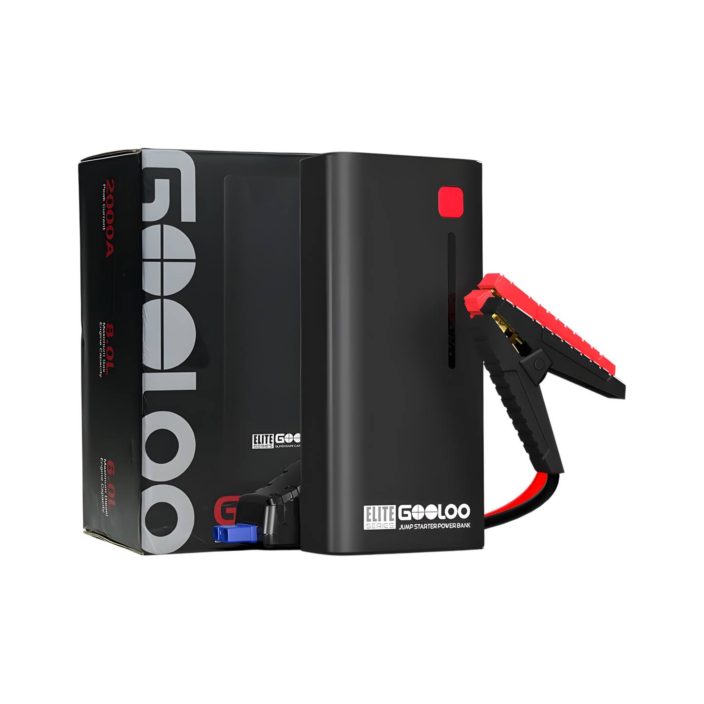 12V Car Jump Starter 2000A Portable Battery Booster