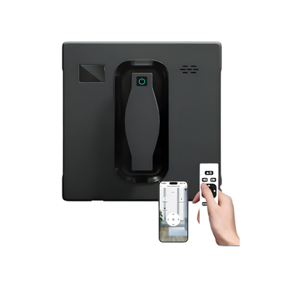 Smart Window Cleaning Robot with Dual Water Spray