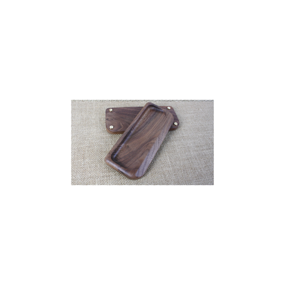Black Walnut Solid Wood Clock Base Stand