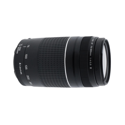 Telephoto Zoom Lens Canon EF Mount 75 to 300mm F4
