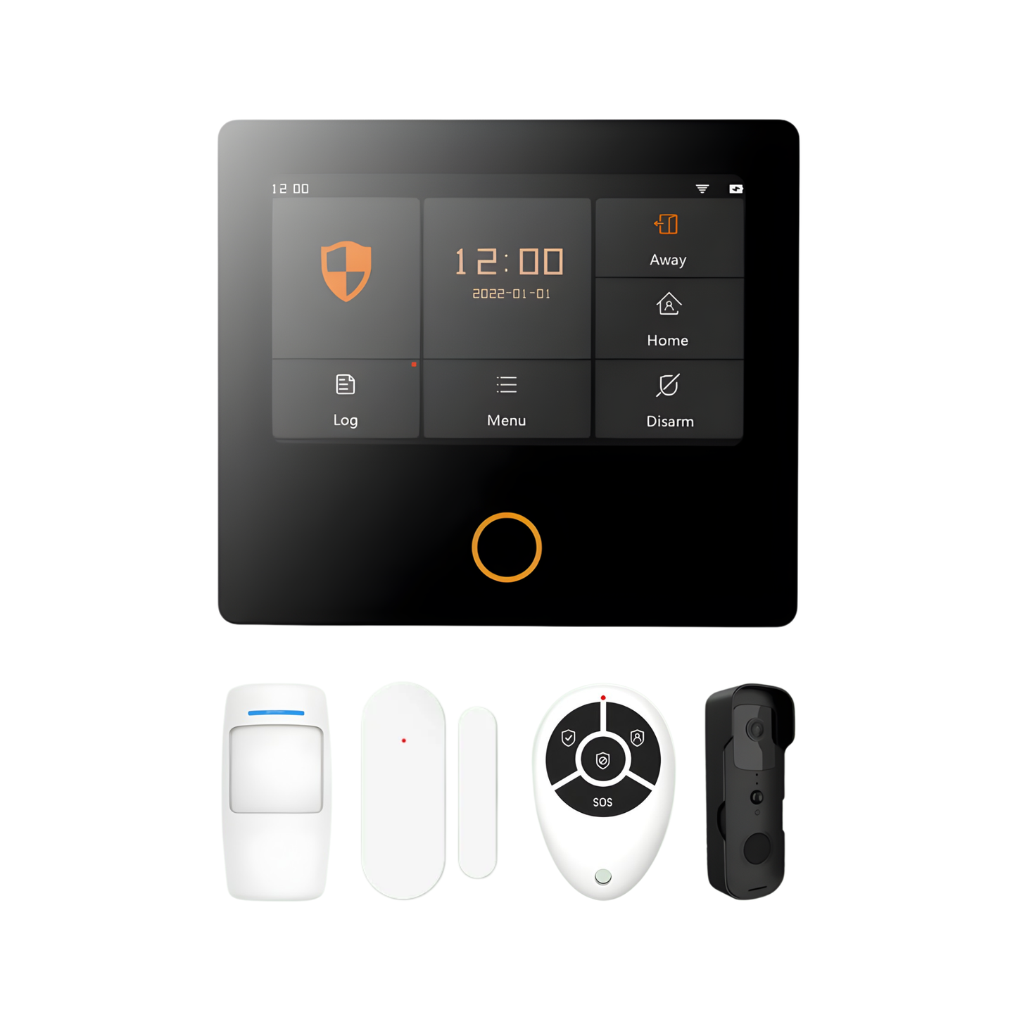 WiFi Smart Home Alarm 9-Piece Security Kit
