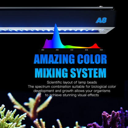 Max A8se II 240W LED Light Aquarium with X Kit