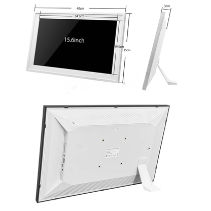 15.6 Inch Smart Home Chore Chart Touch Display White