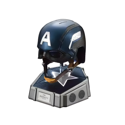 1:1 Collectible Captain America Helmet with Stand